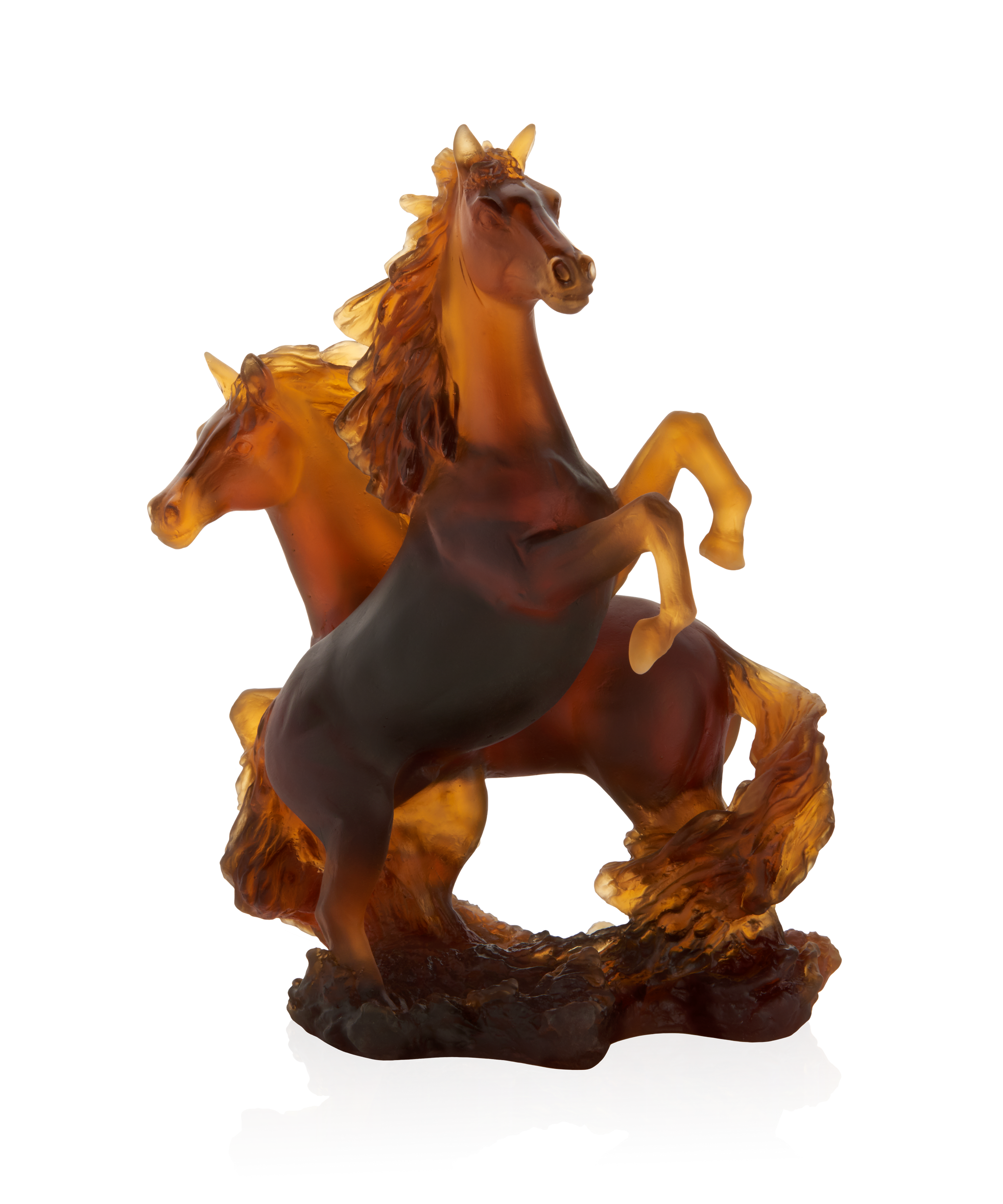 Cavalcade Two Horses Sculpture