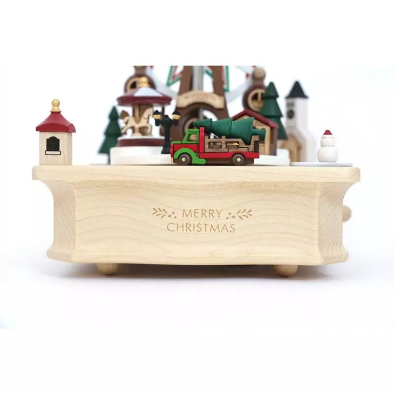 Christmas Market Music Box