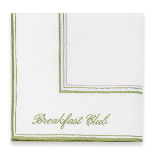 Breakfast Club Napkin - Set of 2