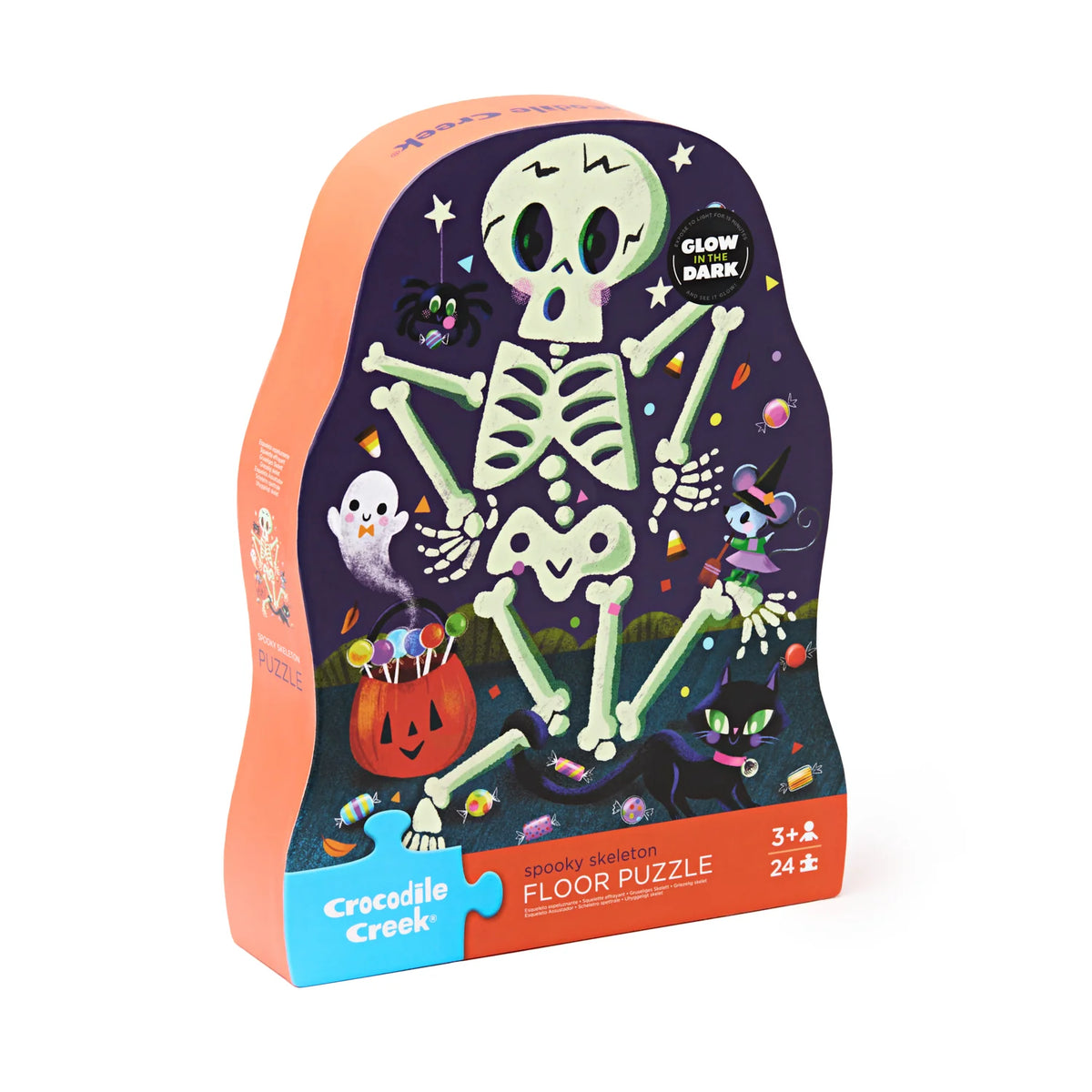 Spooky Skeleton Glow-in-the-dark Puzzle