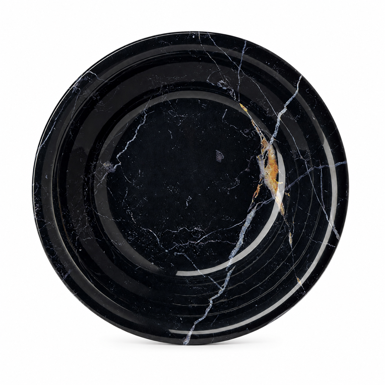 Moreschina Black Plate - Set of 6