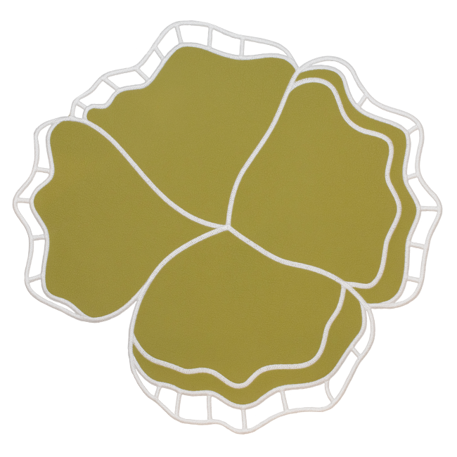 Eclipse Faux Leather Placemats - Set of 2