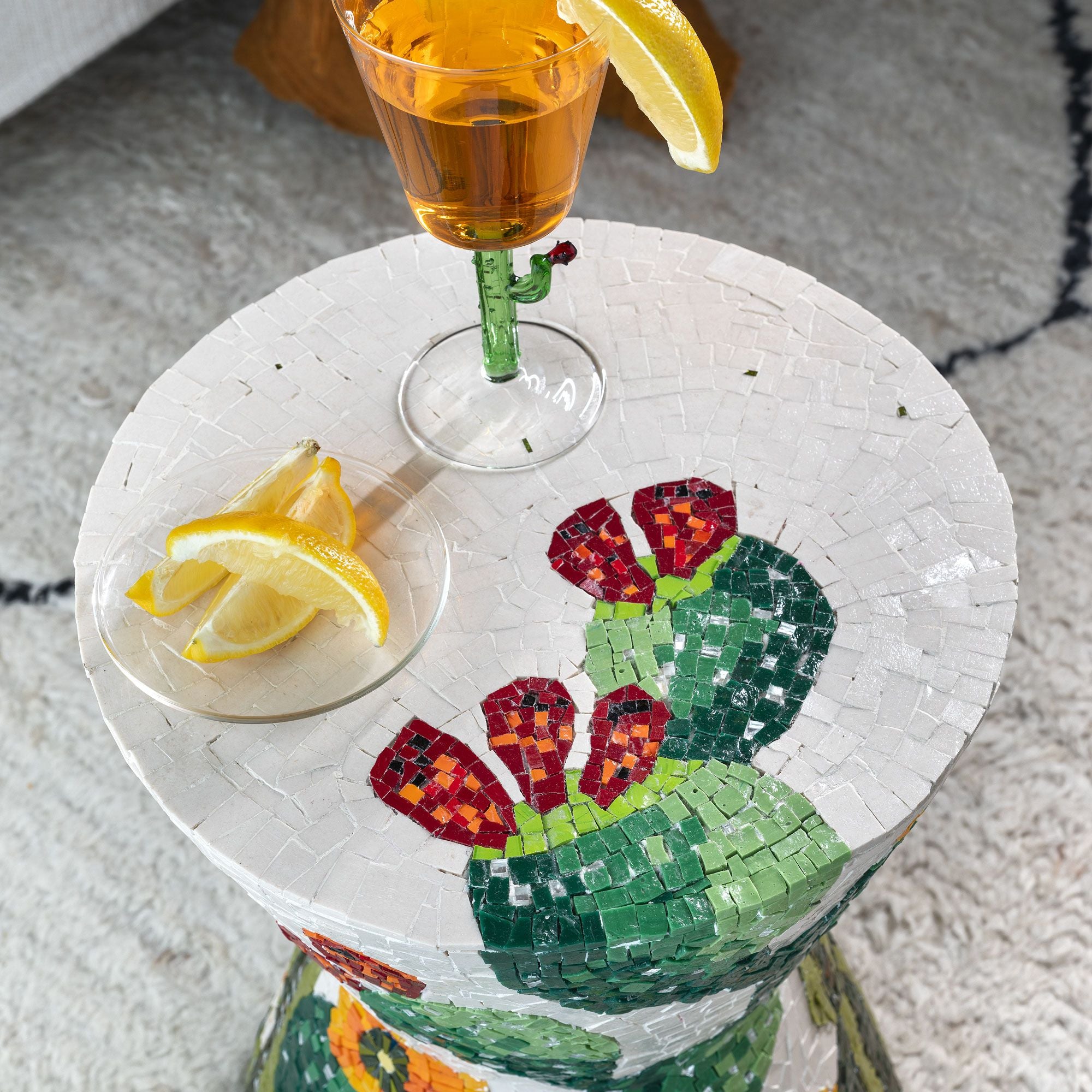 Cactus Mania Wine Glasses (Set of 4)
