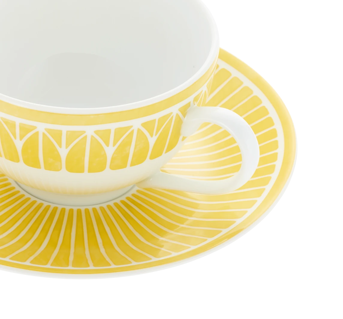 Malmaison Riviera Tea/Coffee Cups and Saucers PO