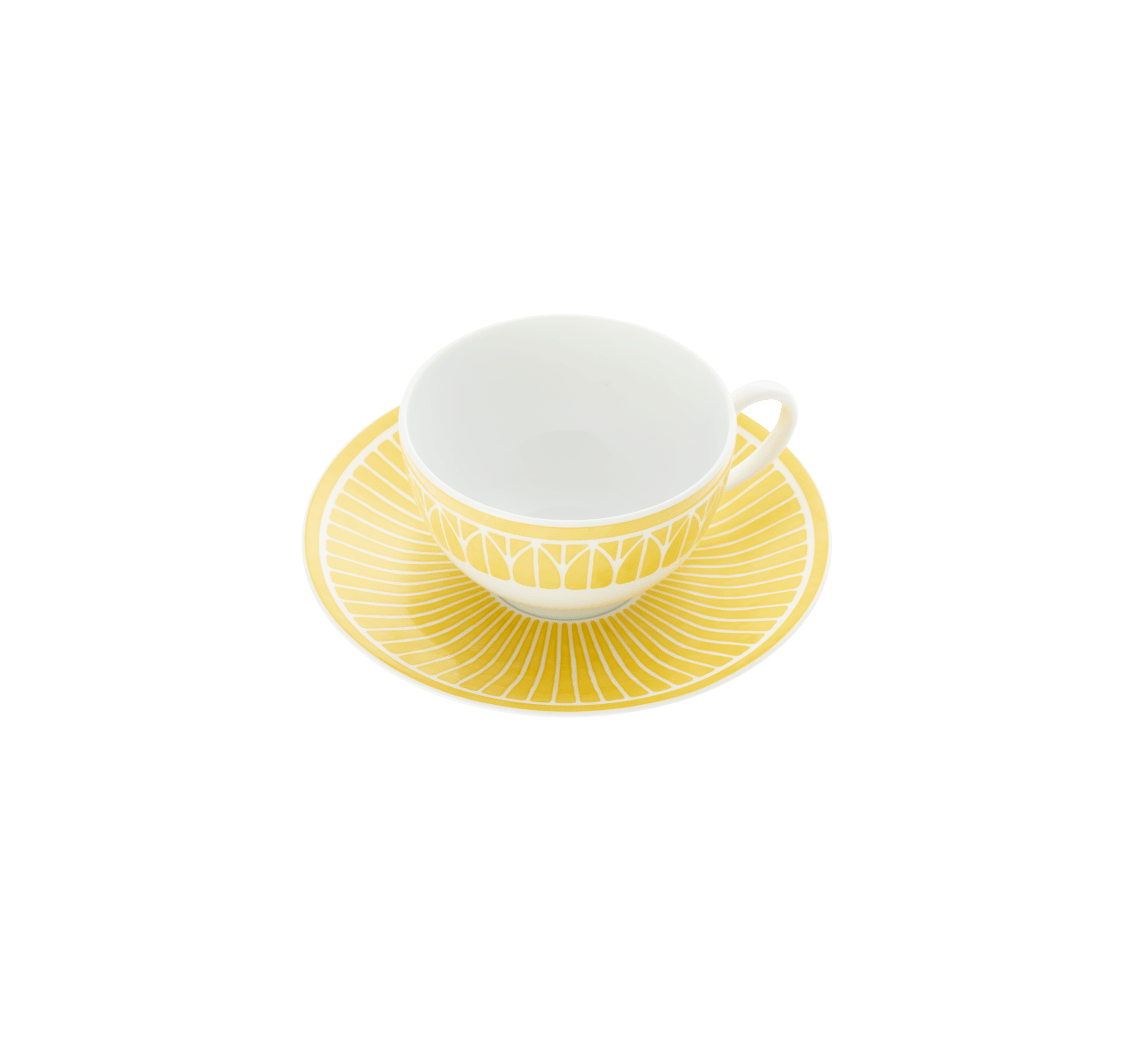 Malmaison Riviera Tea/Coffee Cups and Saucers PO