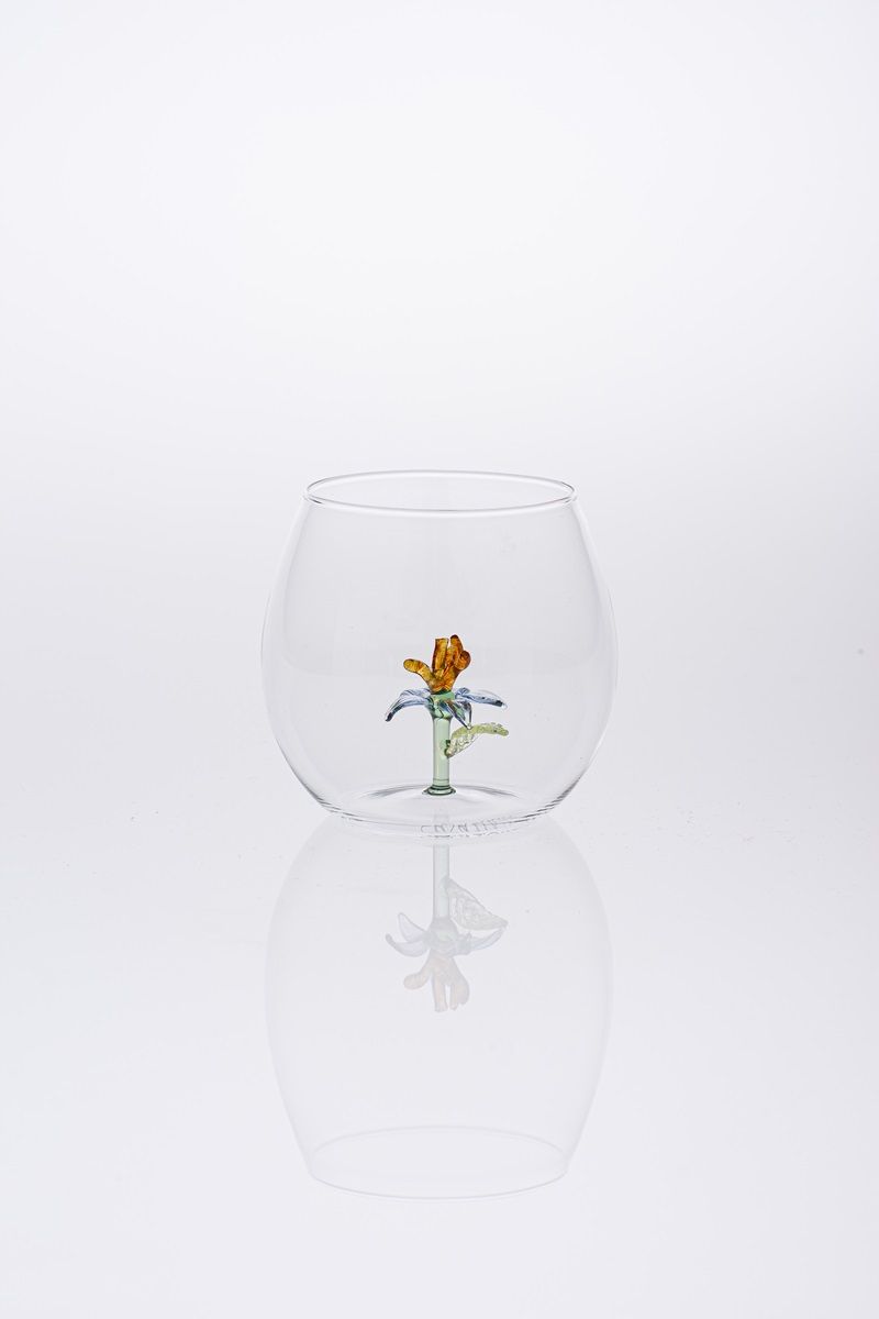 Flower Power Glasses (Set of 6)