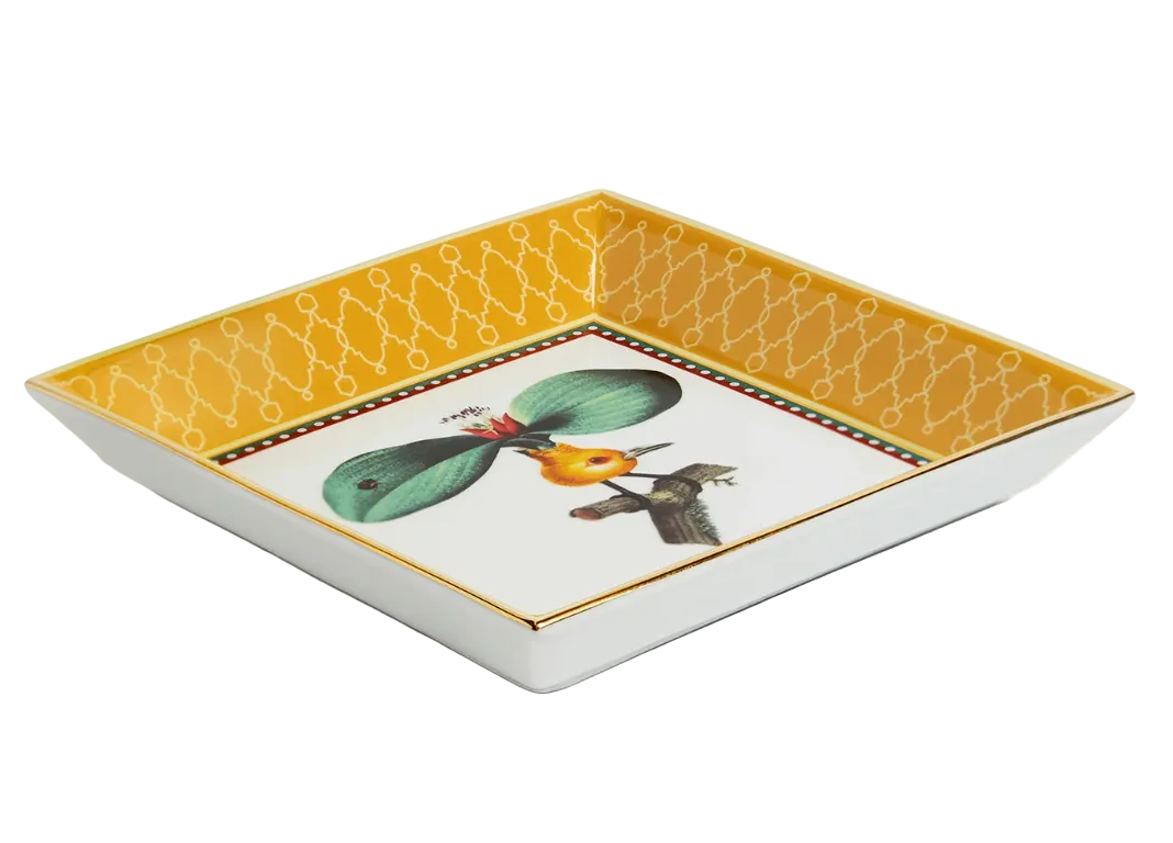 Trinket Tray Leafflyer Saffron