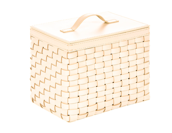 Barcellona Storage Basket With Lid Rectangular