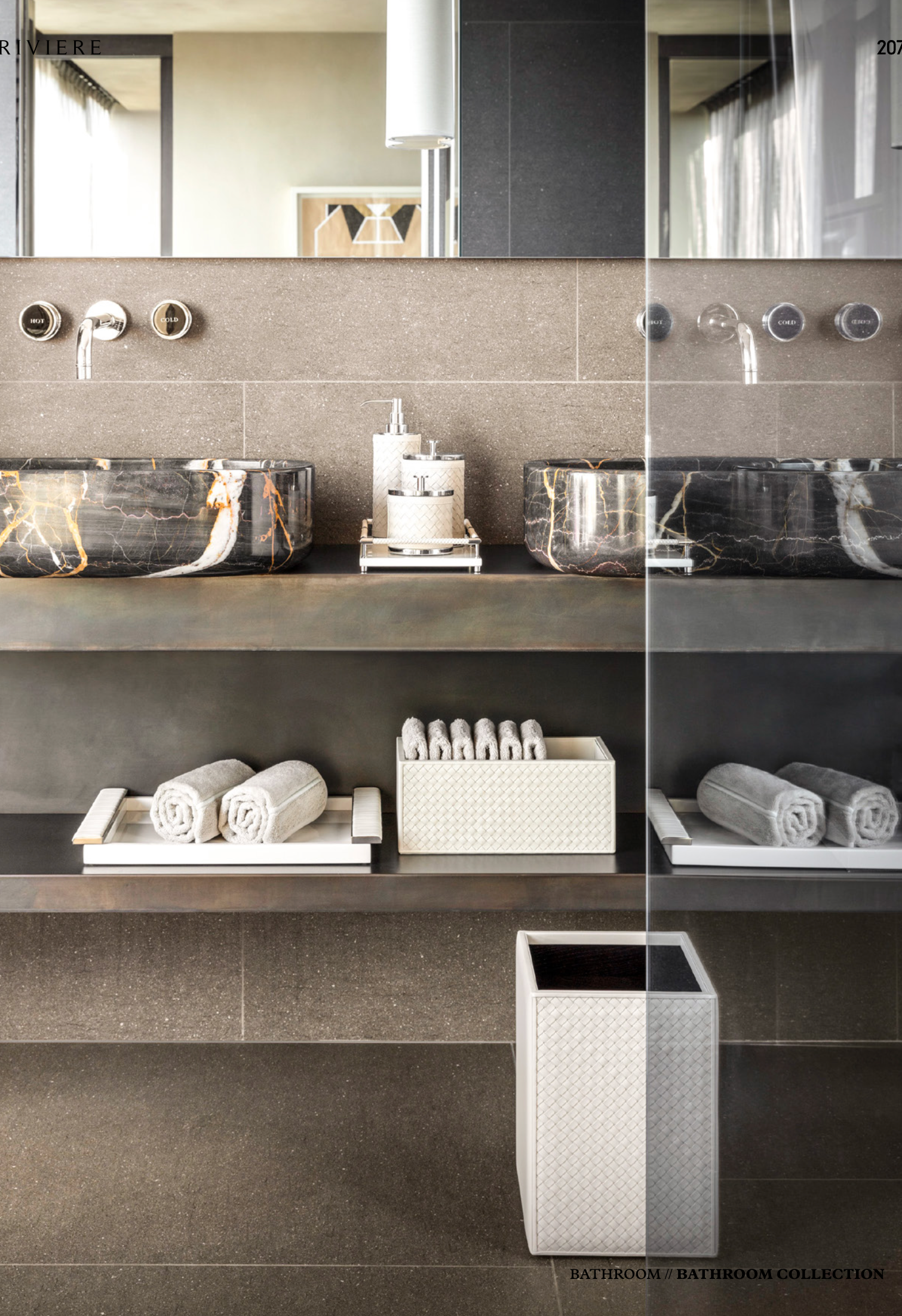 Alghero Handwoven Bathroom Set