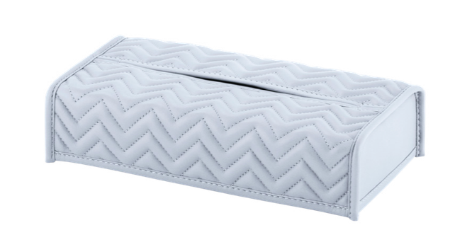 Elba Herringbone Tissue Holder