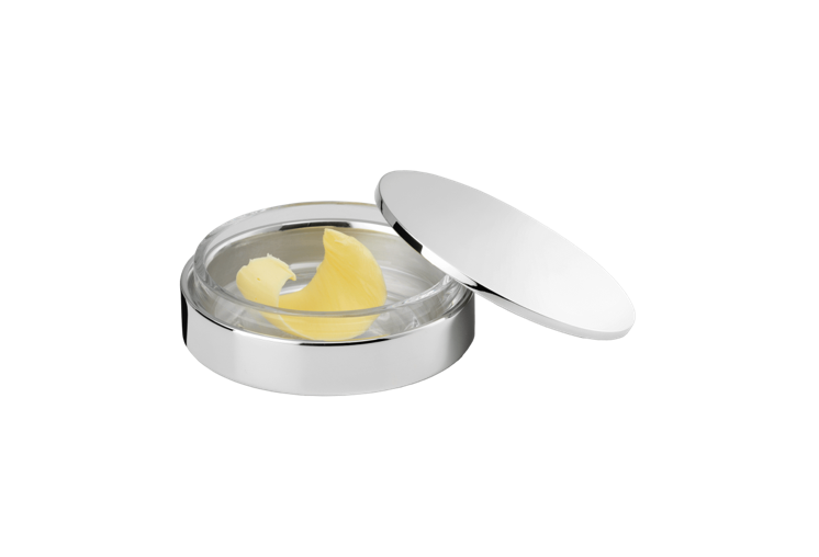 Butter Dish with Lid and Glass Insert