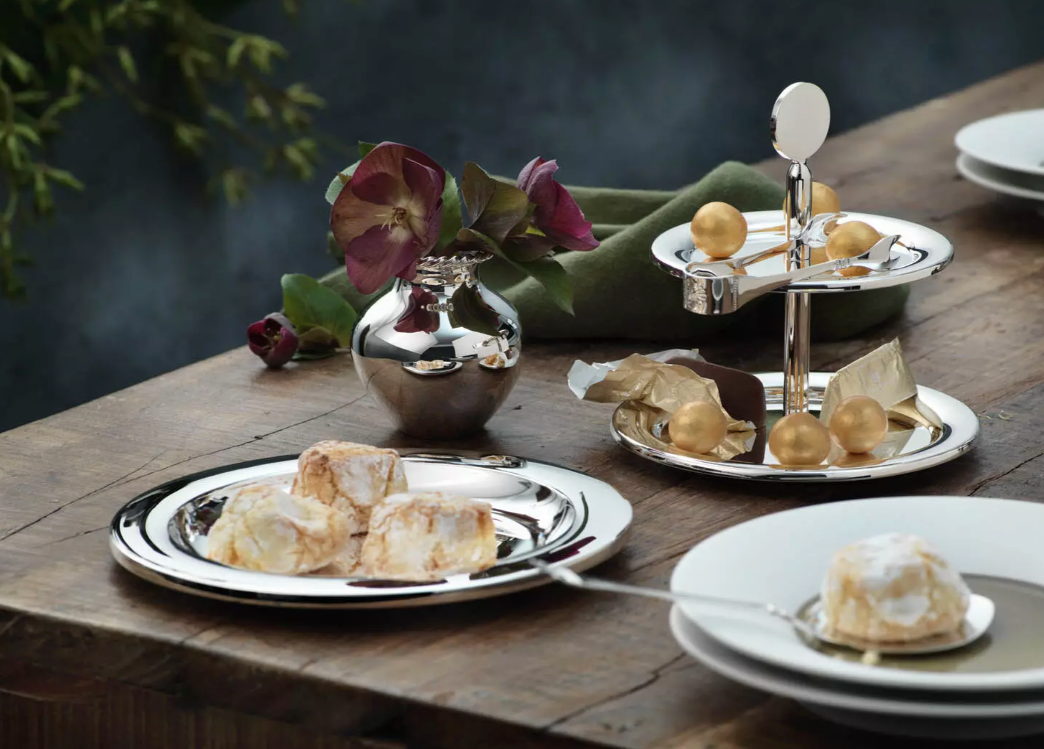 Pastry Stand Silver Plated