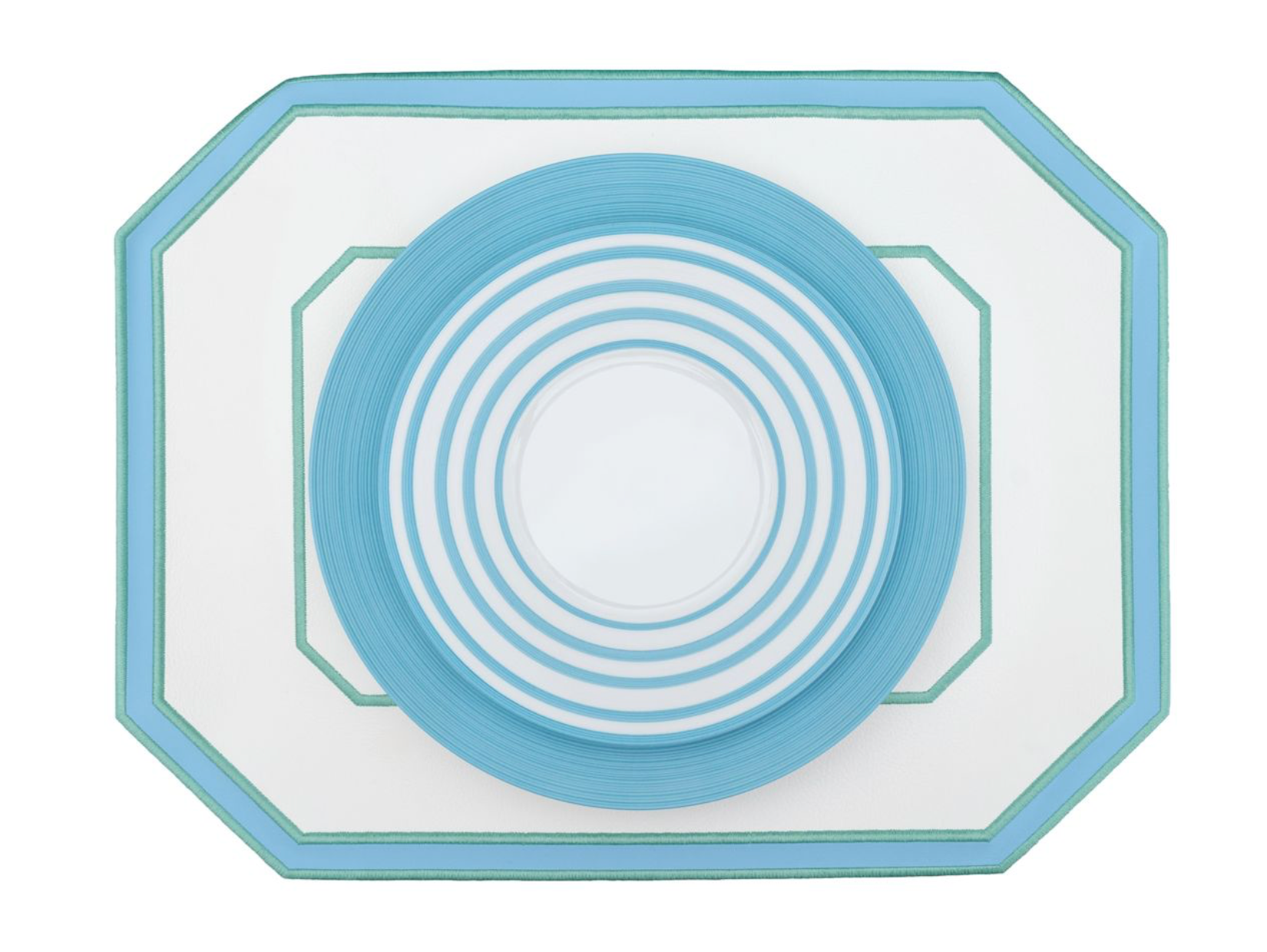 Octagon Placemats Sabrina x Truffle Bee - Set of 2