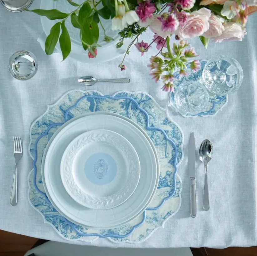 Fountain de Jouy Placemats - Set of 2