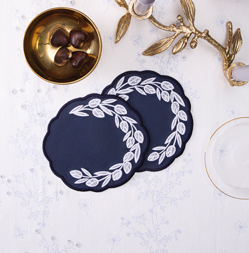 Coasters Willow Faux Leather - Set of 2