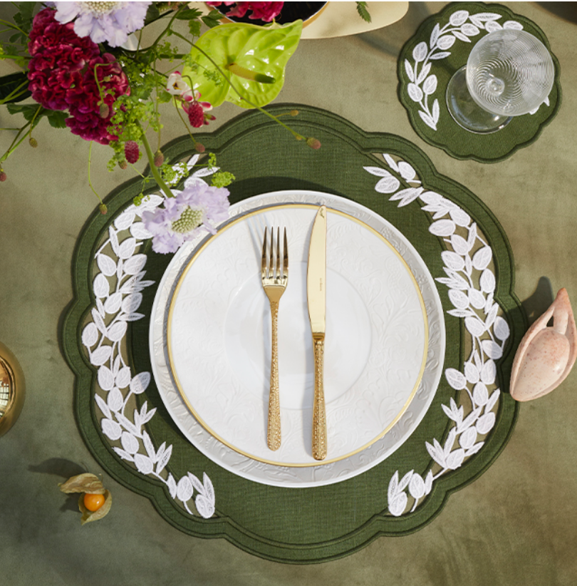 Coasters Willow Linen - Set of 2