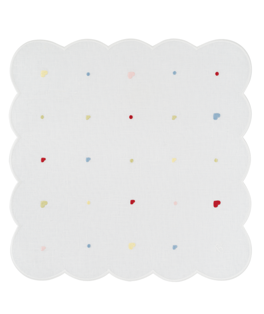 Napkin Raindrops - Set of 2