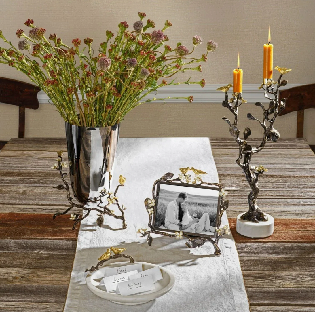 Lovebirds Candleholders