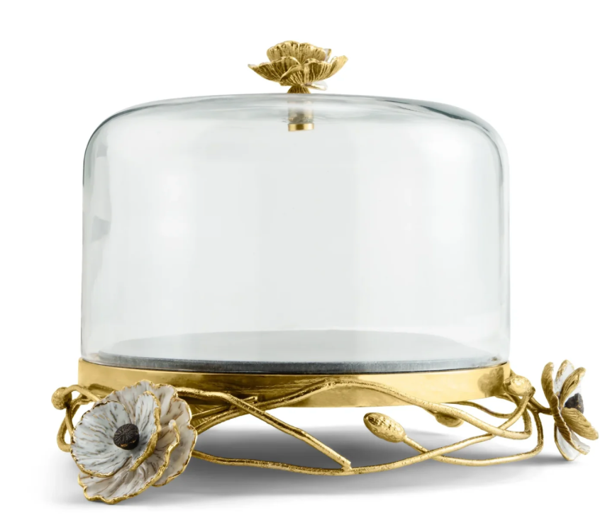 Anemone Cake Stand with Dome