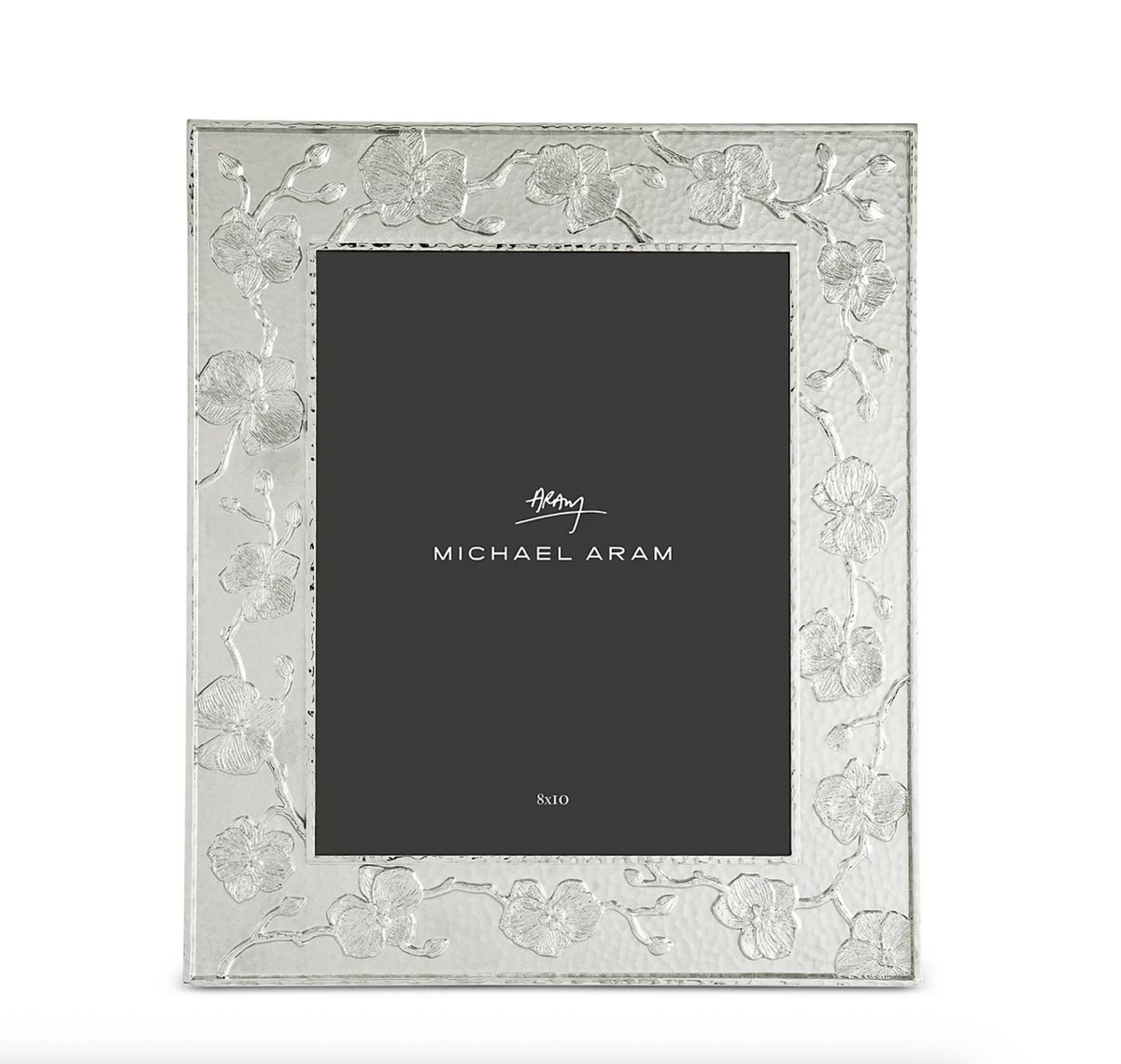White Orchid Sculpted Frame