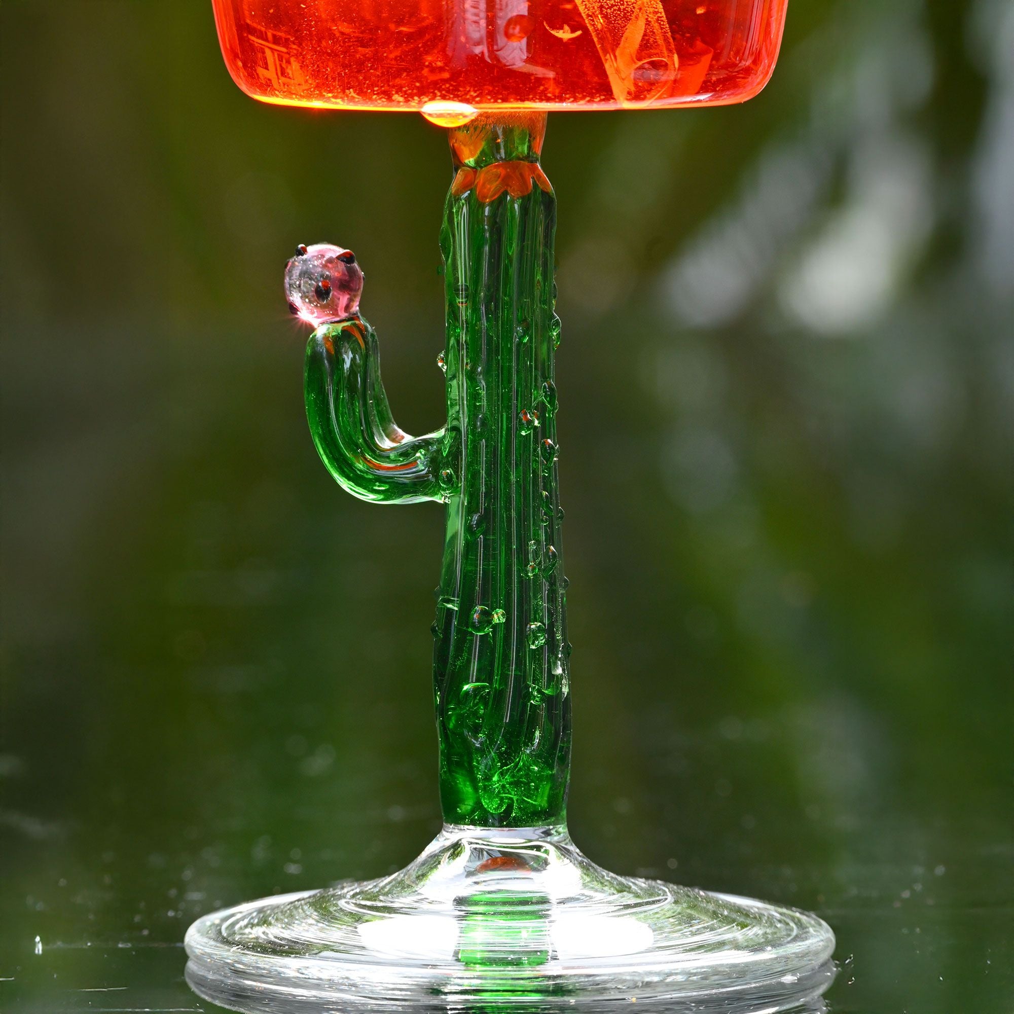 Cactus Mania Wine Glasses (Set of 4)