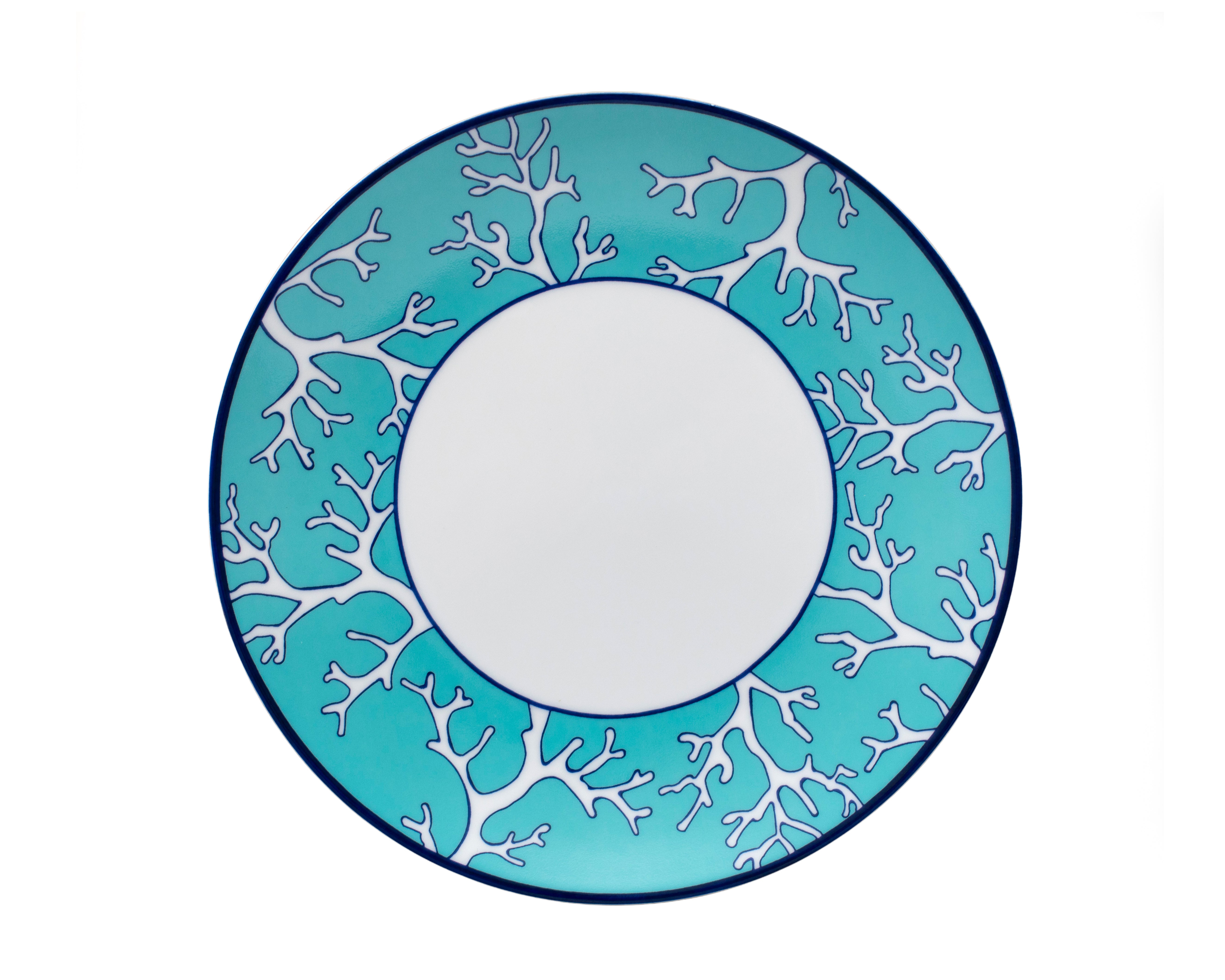 Capri Coral Dessert Plate n°2