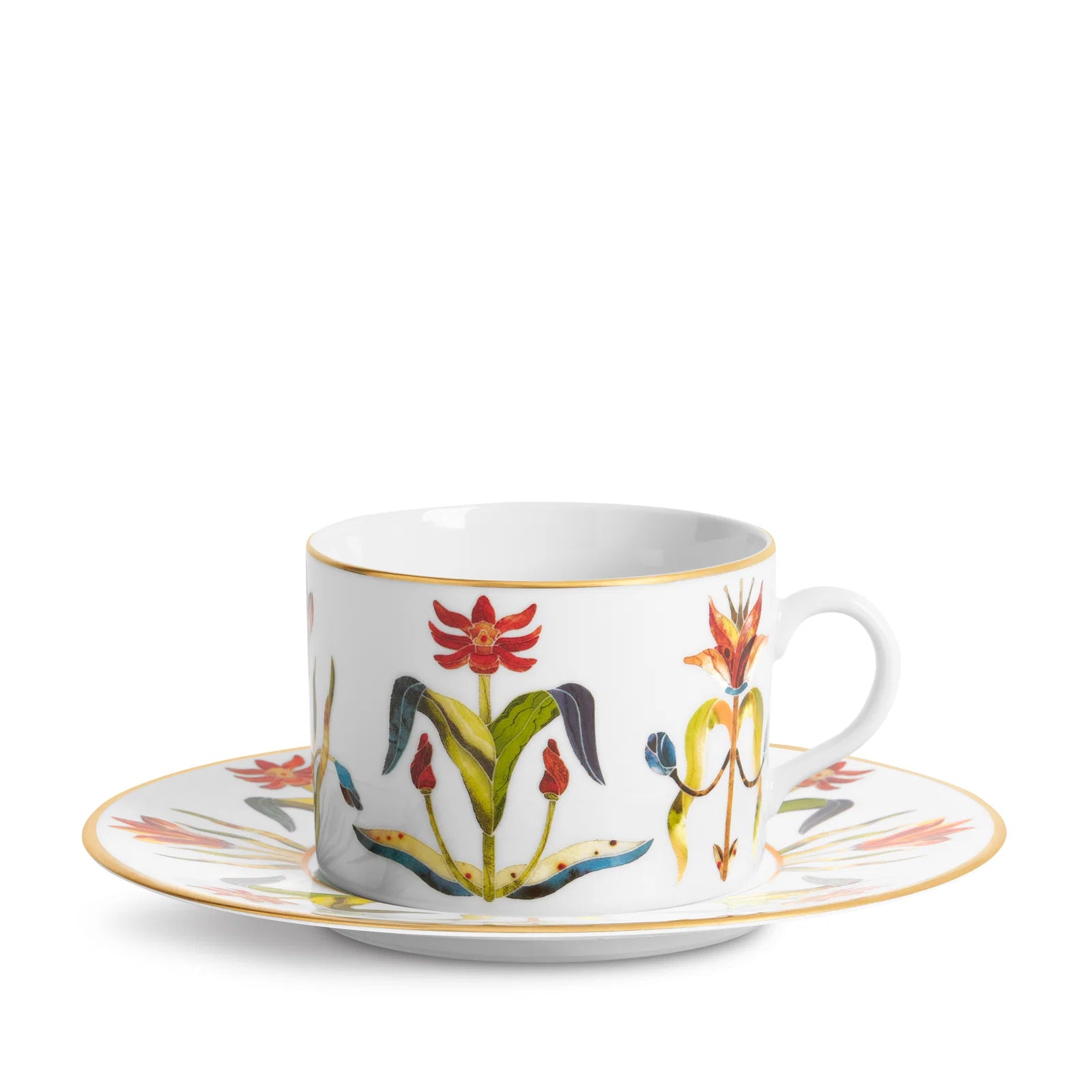 Grand Tour Tea Cup + Saucer (Set of 2)