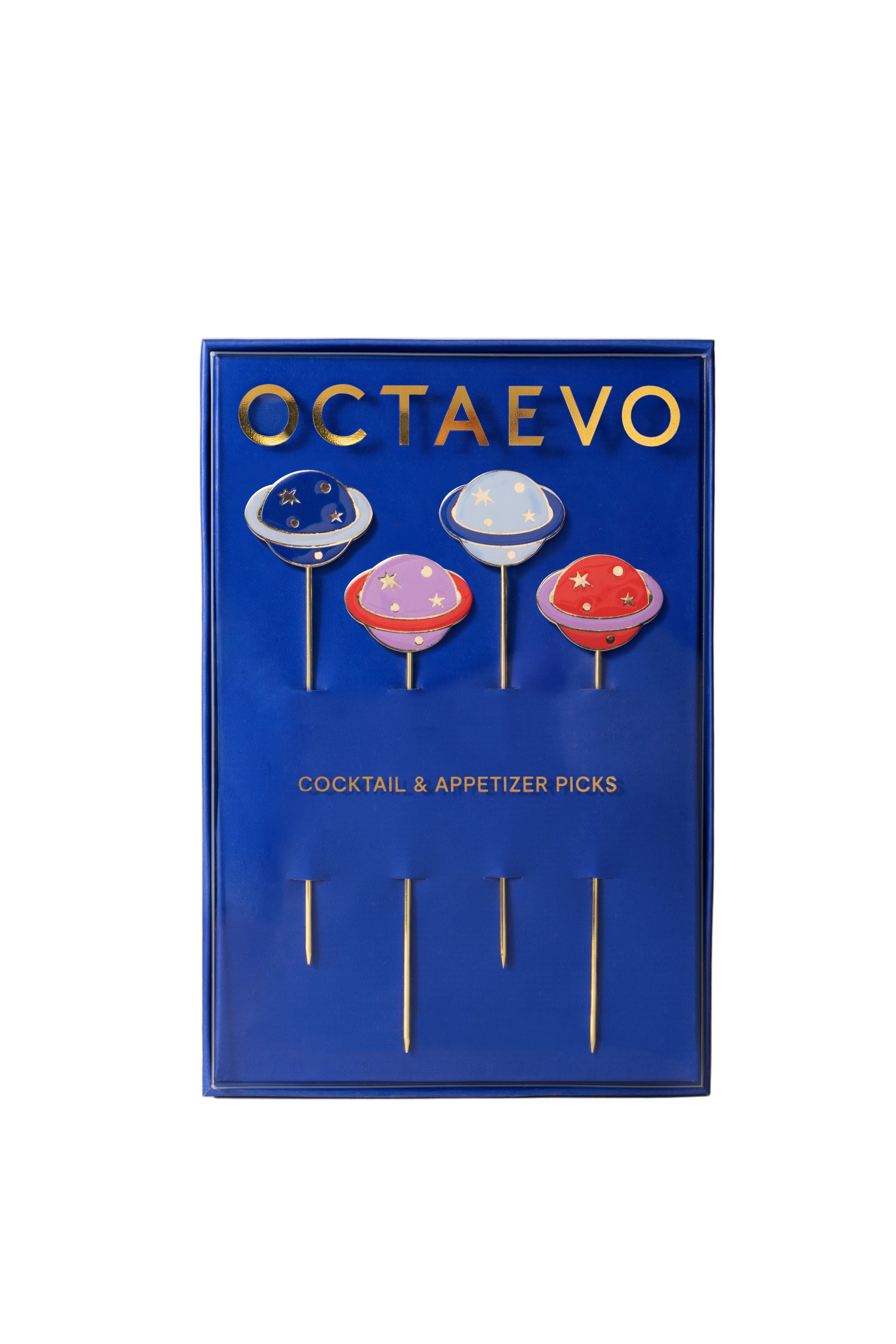 Cosmos Cocktail Picks - Set of 4
