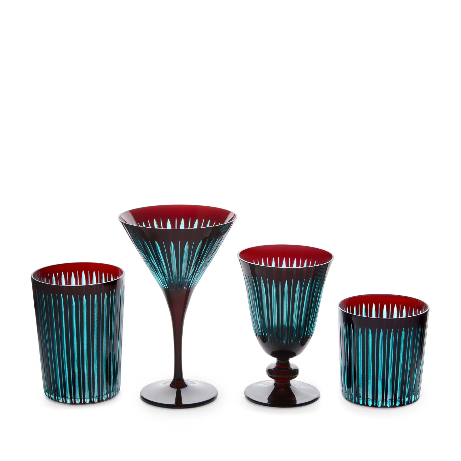 Prism Wine Glasses (Set of 4)