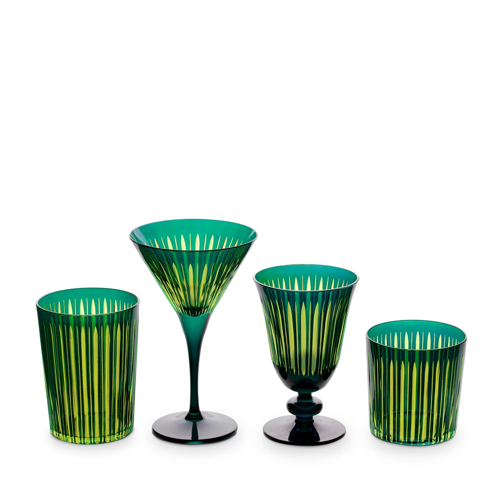 Prism Wine Glasses (Set of 4)