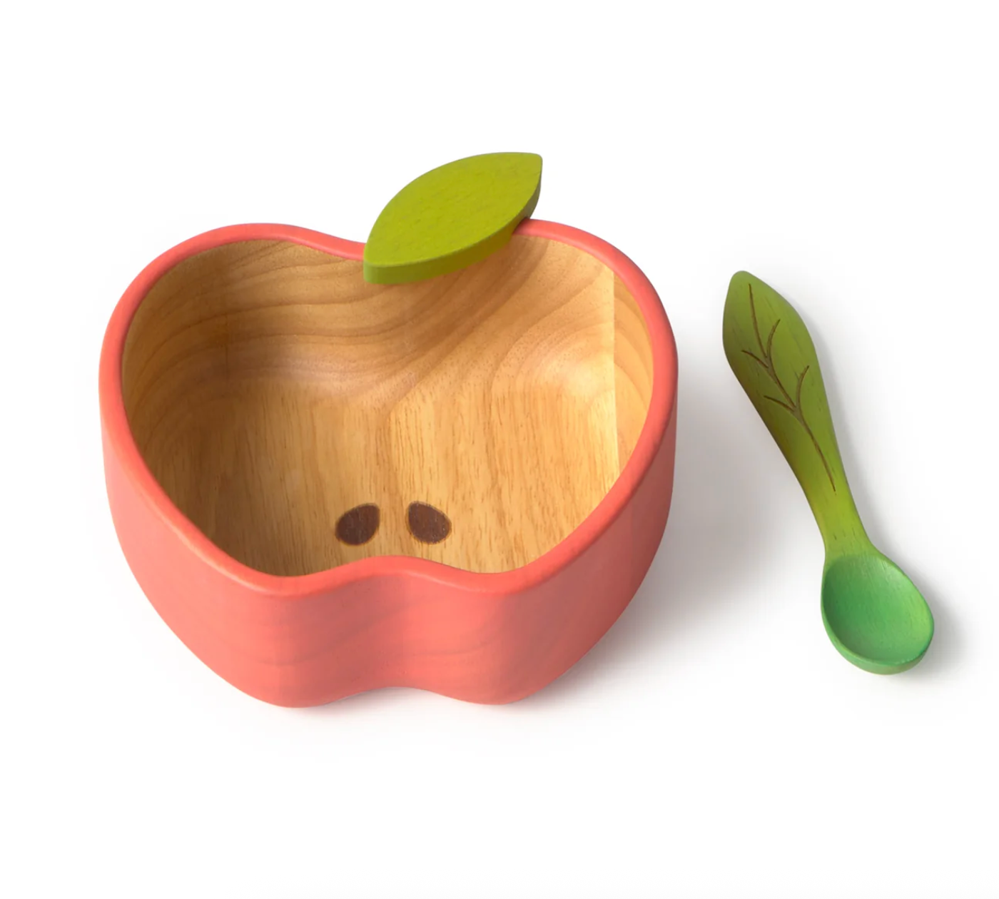 Pepa the Apple Kids' Tableware Set: Bowl & Spoon