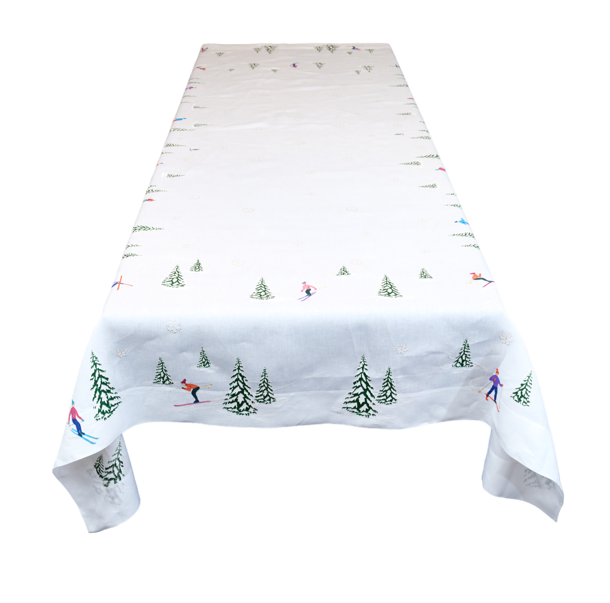 Skiers Tablecloth