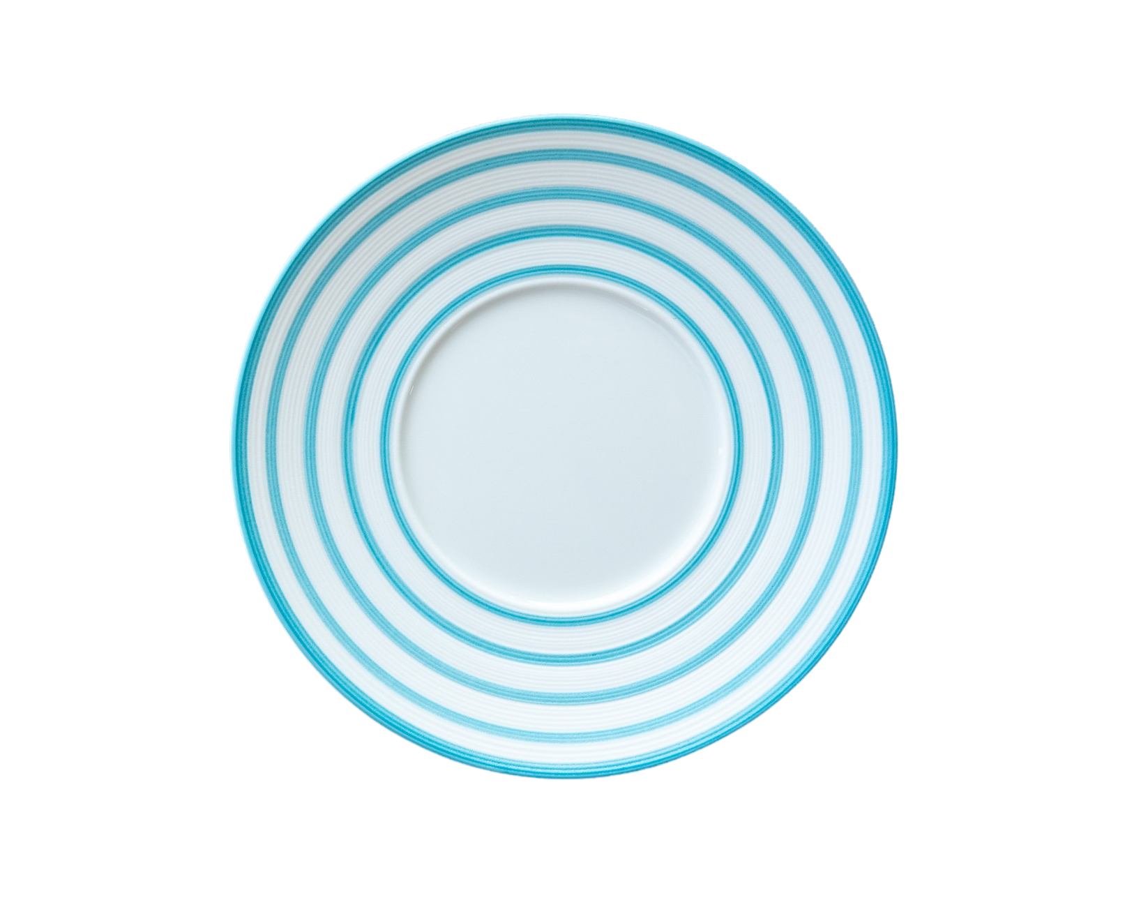 Hémisphère Turquoise Striped Bread Plate