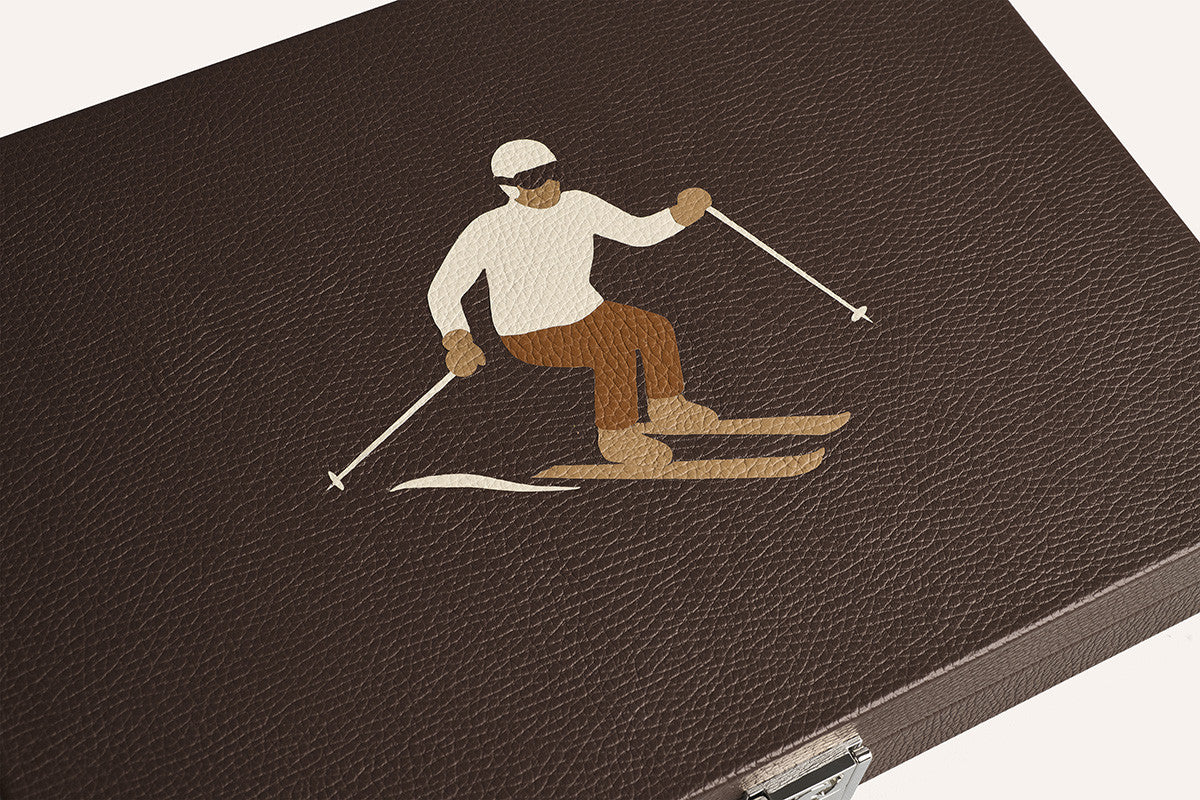 Skiing Backgammon Medium Size
