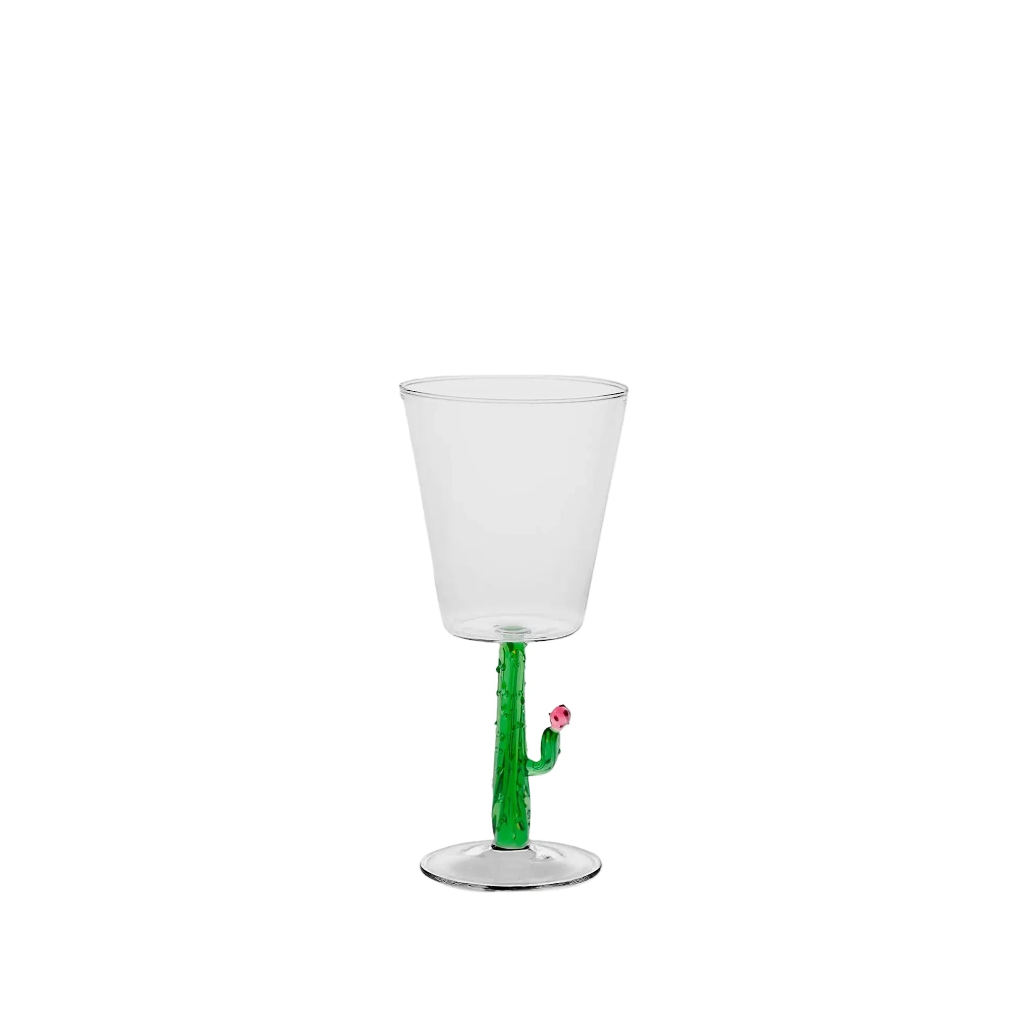 Cactus Mania Wine Glasses (Set of 4)