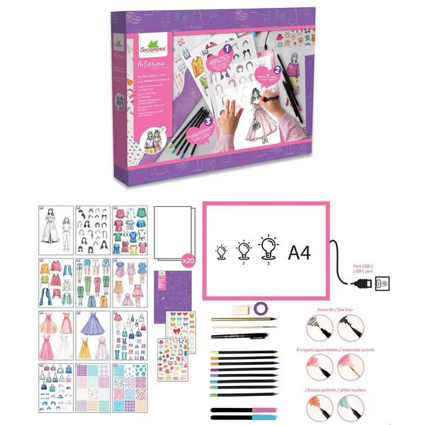 Artissimo XXL - Stylist's workshop with light tablet