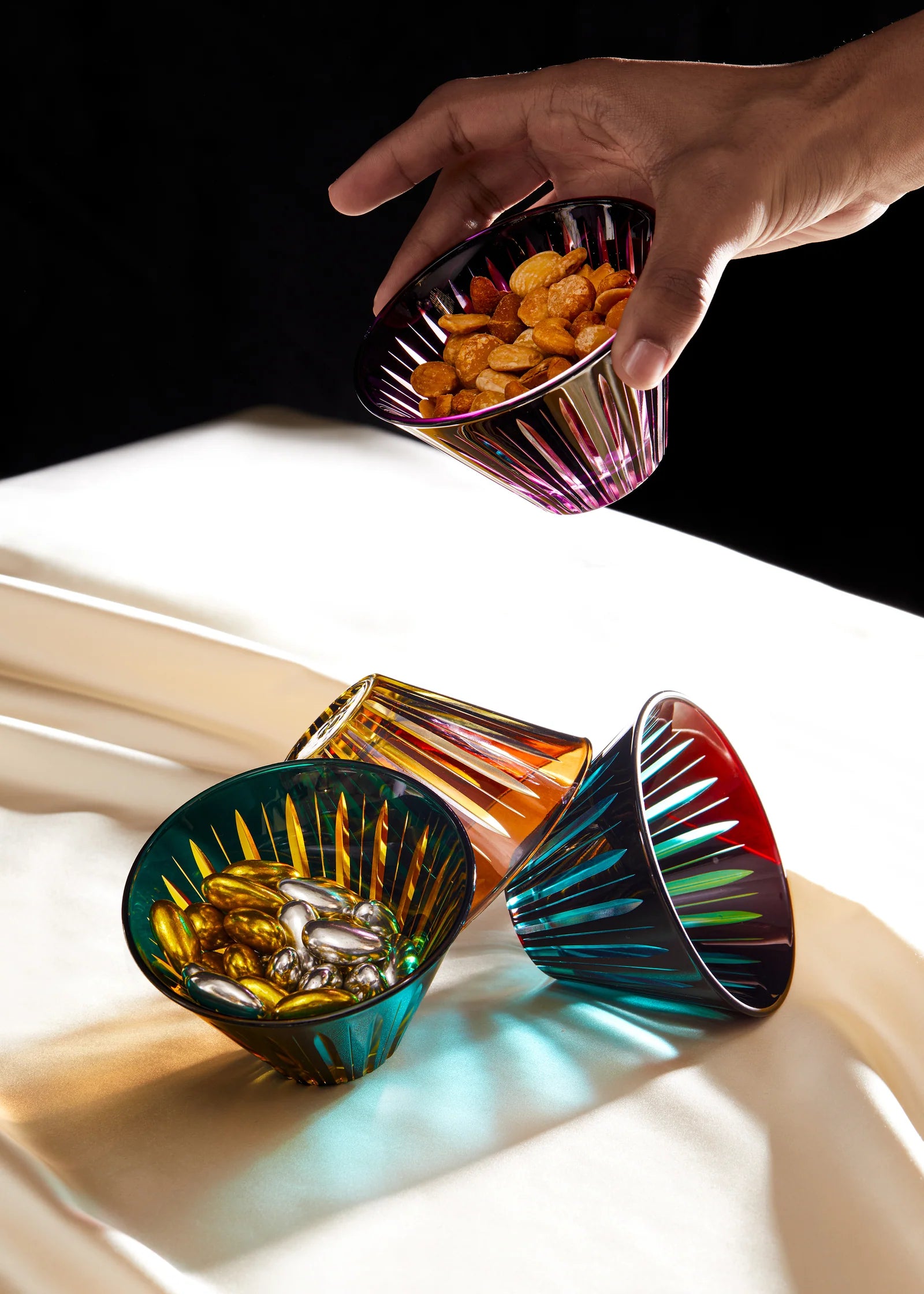 Prism Condiment Bowls - Assorted (Set of 4)