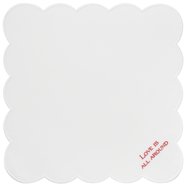 Love Note Napkin - Set of 4