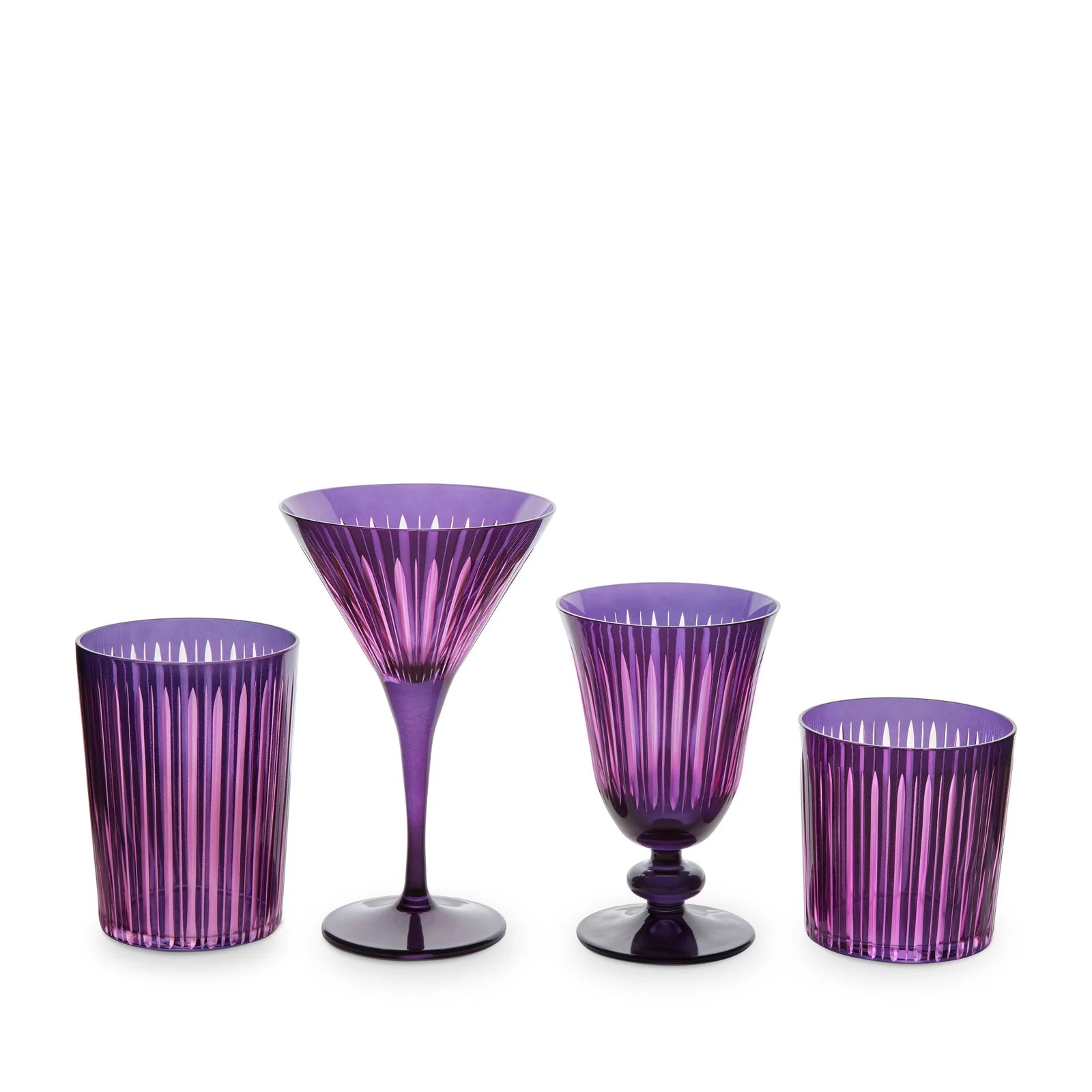 Prism Wine Glasses (Set of 4)