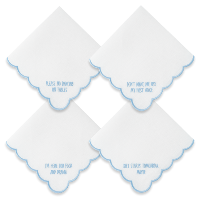 Drama Queen Napkin - Set of 4