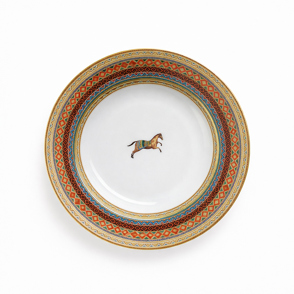 Cheval d'Orient Soup Plate - Set of 2