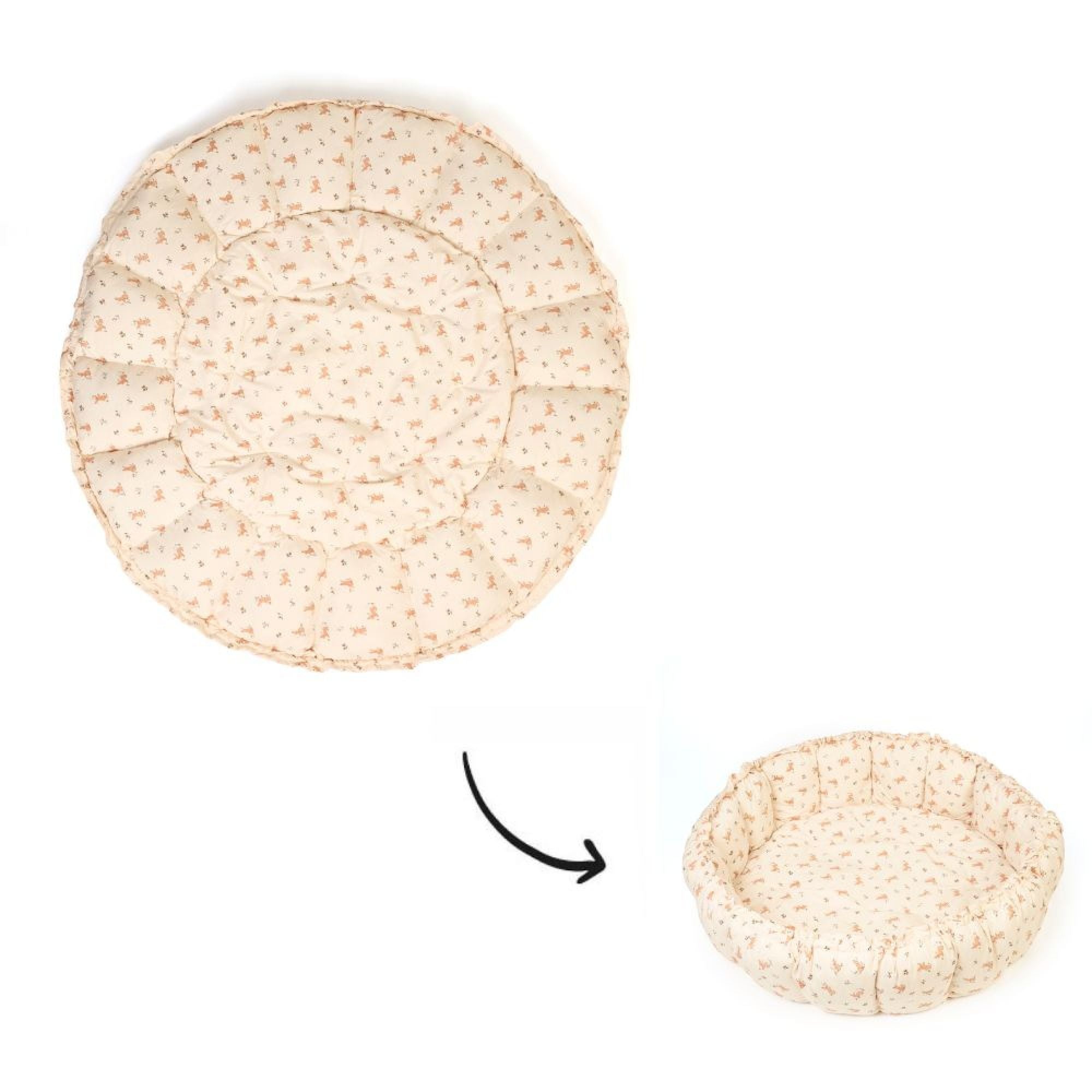 Organic Play Mat & Cocoon – Rabbit