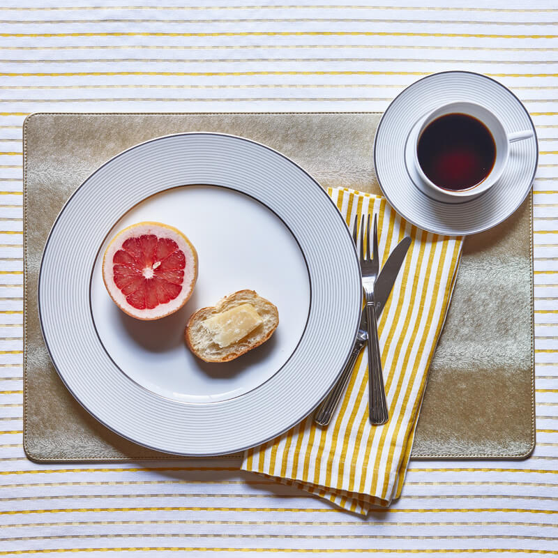 Metallic Reversible Placemat - Set of 4