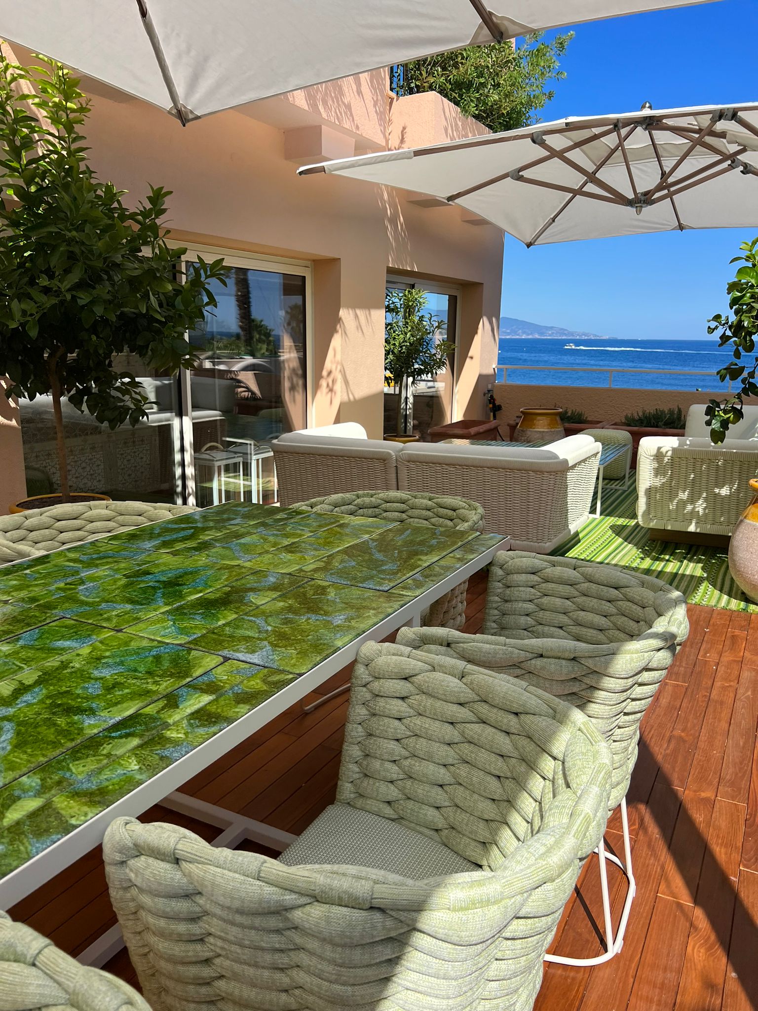 Green Rooftop Terrace