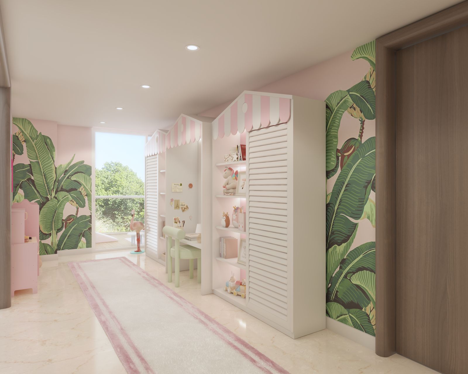 Poolside Cabana Study Area