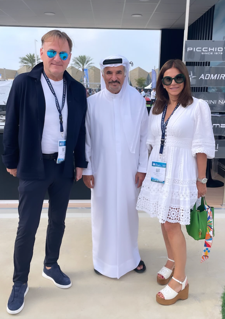 Sabrina Monte-Carlo x Behnemar at the Dubai Boat Show 2024