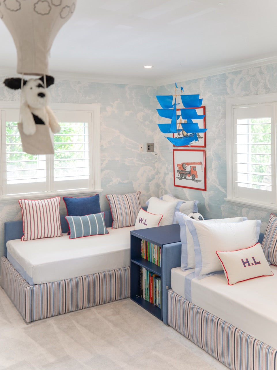 All American Twin Bedroom