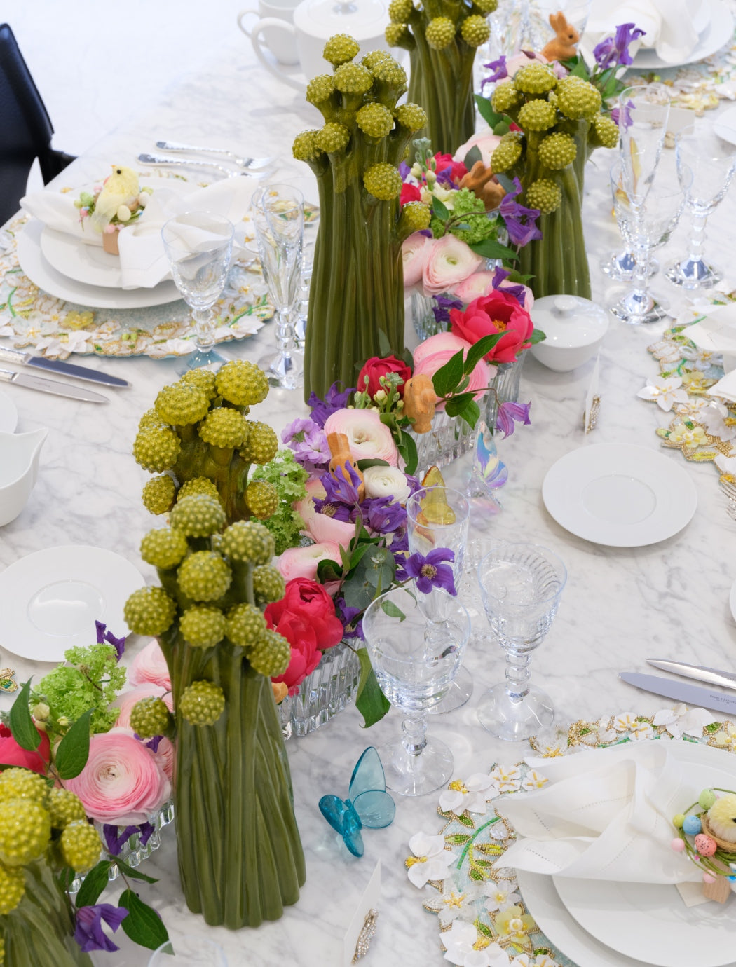 Hop into Spring with Carla's whimsical Easter table