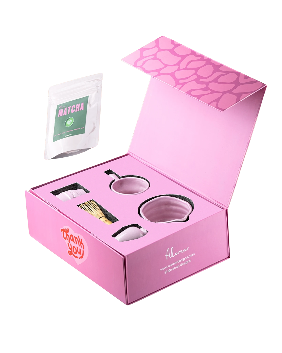 Matcha Set Kit - Pink
