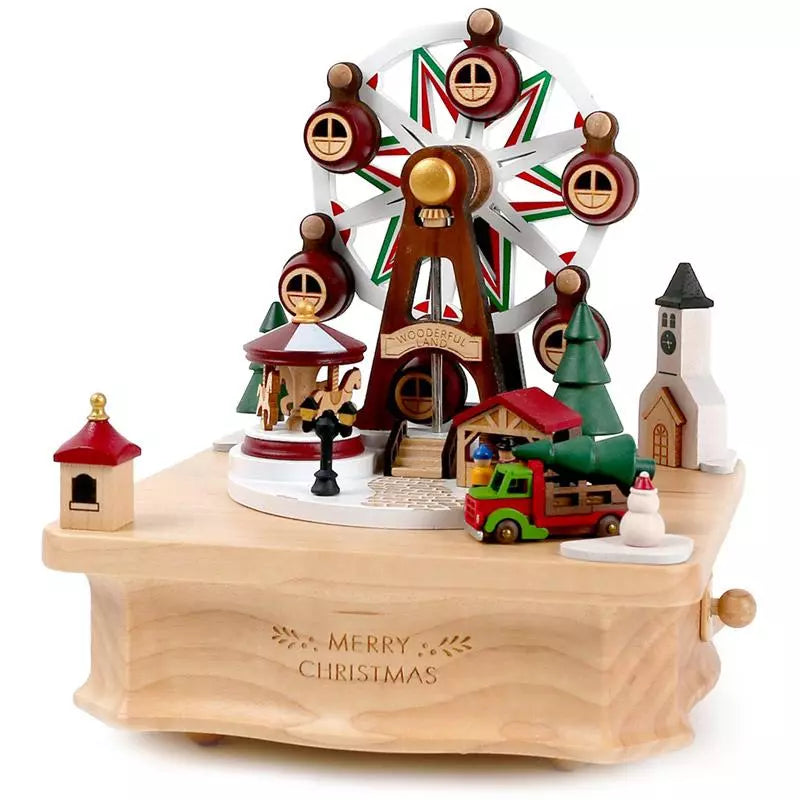 Christmas Market Music Box